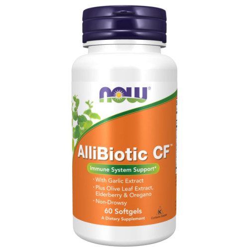 NOW - ПРЕБИОТИК (ALLIBIOTIC) - 60 Дражета